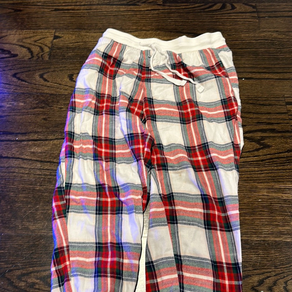 Christmas plad pajama pants
